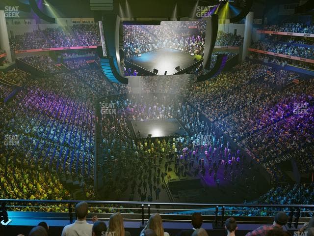 Bridgestone Arena - Section 333 Sro Seat View