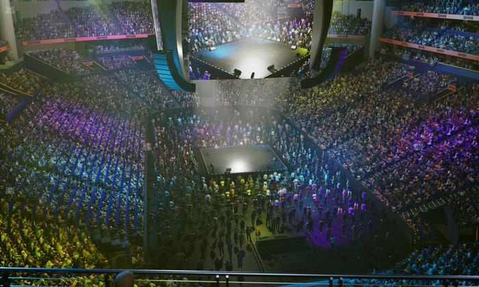 Bridgestone Arena - Section 333 Sro Seat View