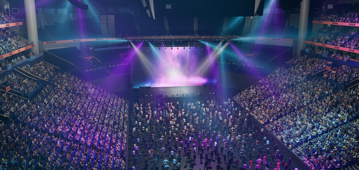 Bridgestone Arena - Section 333 Sro Seat View