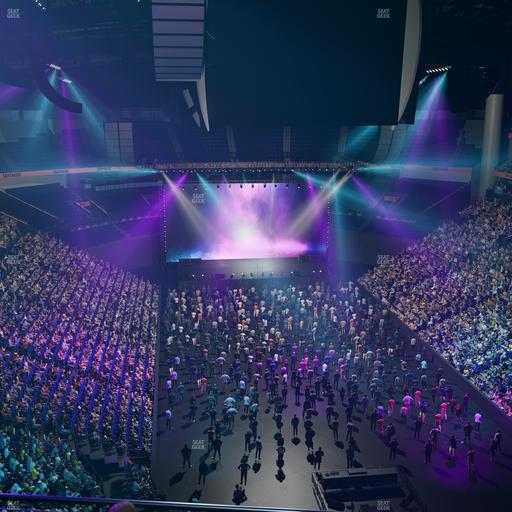 Bridgestone Arena - Section 333 Sro Seat View