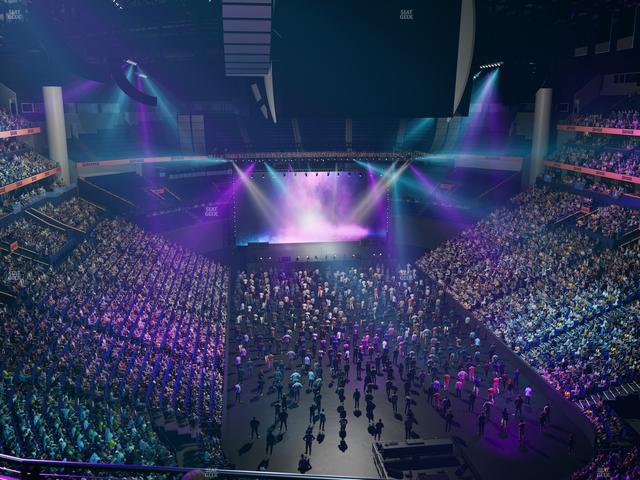 Bridgestone Arena - Section 333 Sro Seat View Bridgestone Arena - Section 333 Sro Seat View