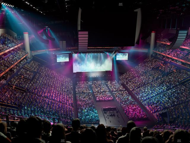 Bridgestone Arena - Section 333 Seat View Bridgestone Arena - Section 333 Seat View