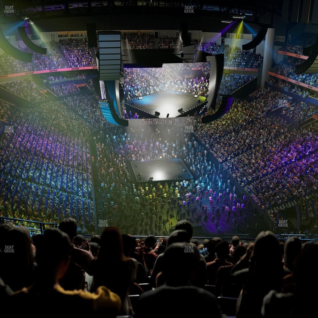 Bridgestone Arena - Section 333 Seat View