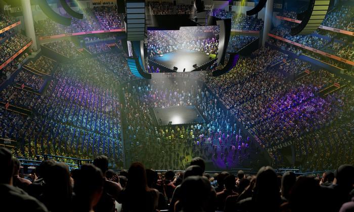 Bridgestone Arena - Section 333 Seat View