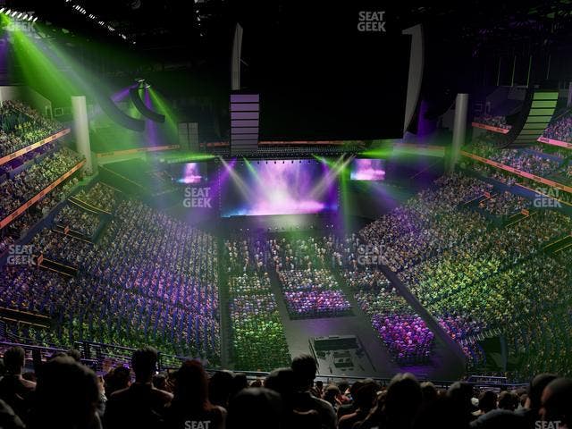 Bridgestone Arena - Section 333 Seat View