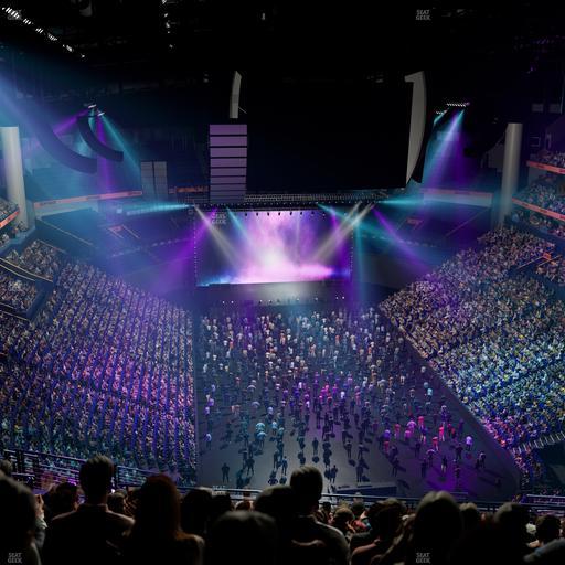 Bridgestone Arena - Section 333 Seat View