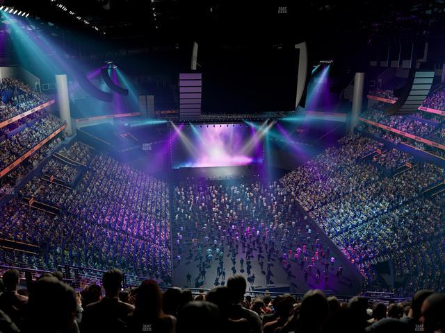 Bridgestone Arena - Section 333 Seat View Bridgestone Arena - Section 333 Seat View