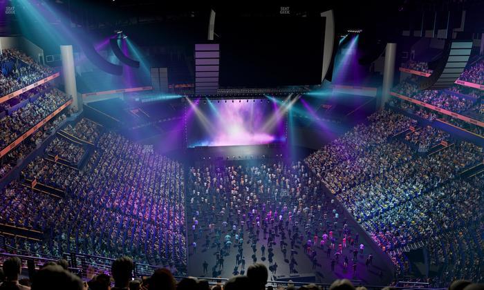 Bridgestone Arena - Section 333 Seat View