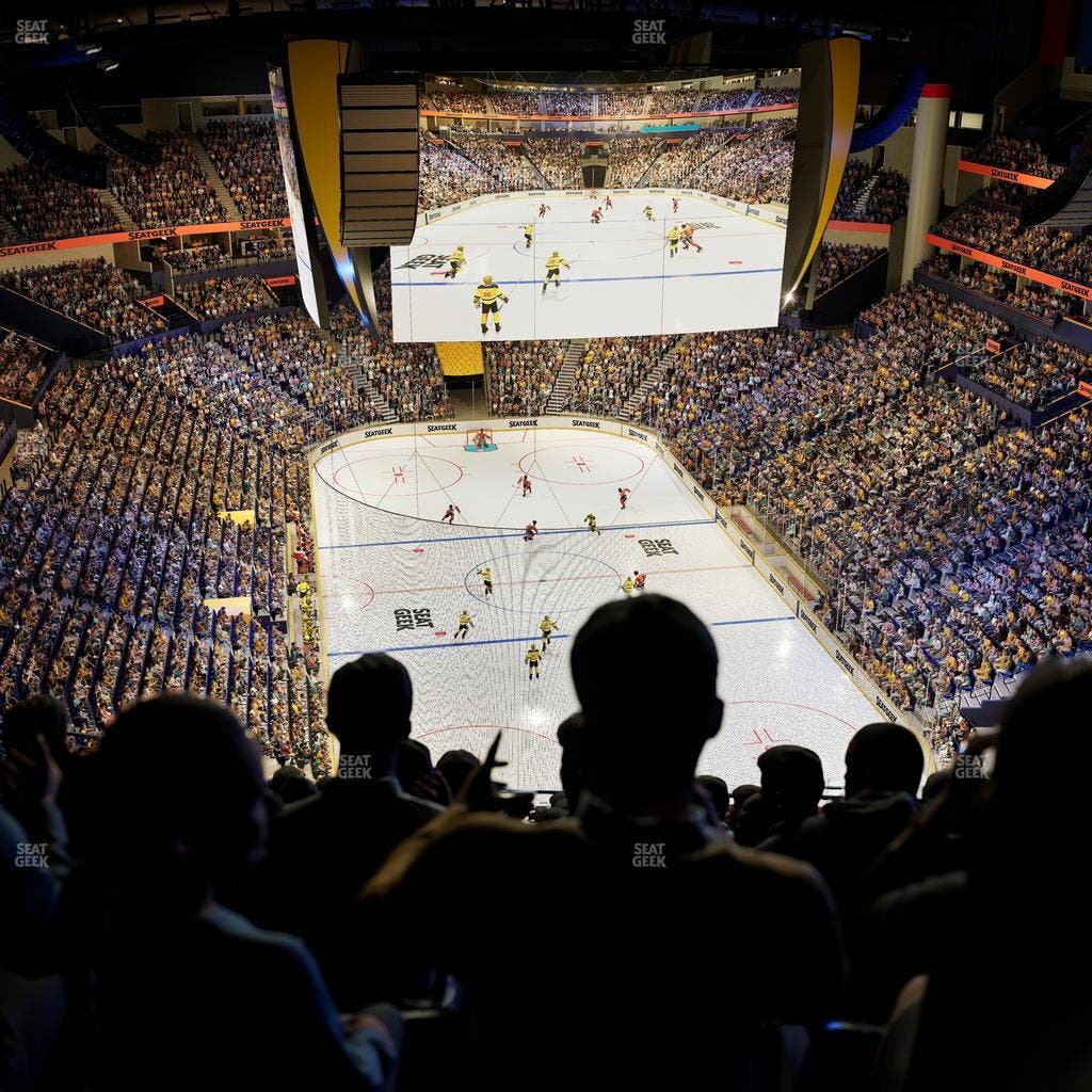 Bridgestone Arena - Section 333 Seat View
