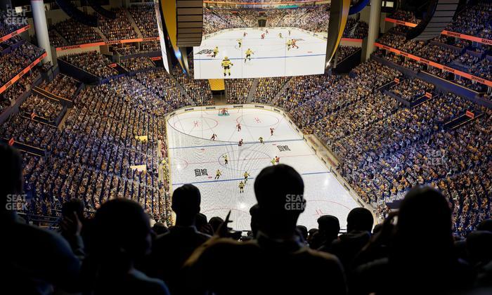Bridgestone Arena - Section 333 Seat View