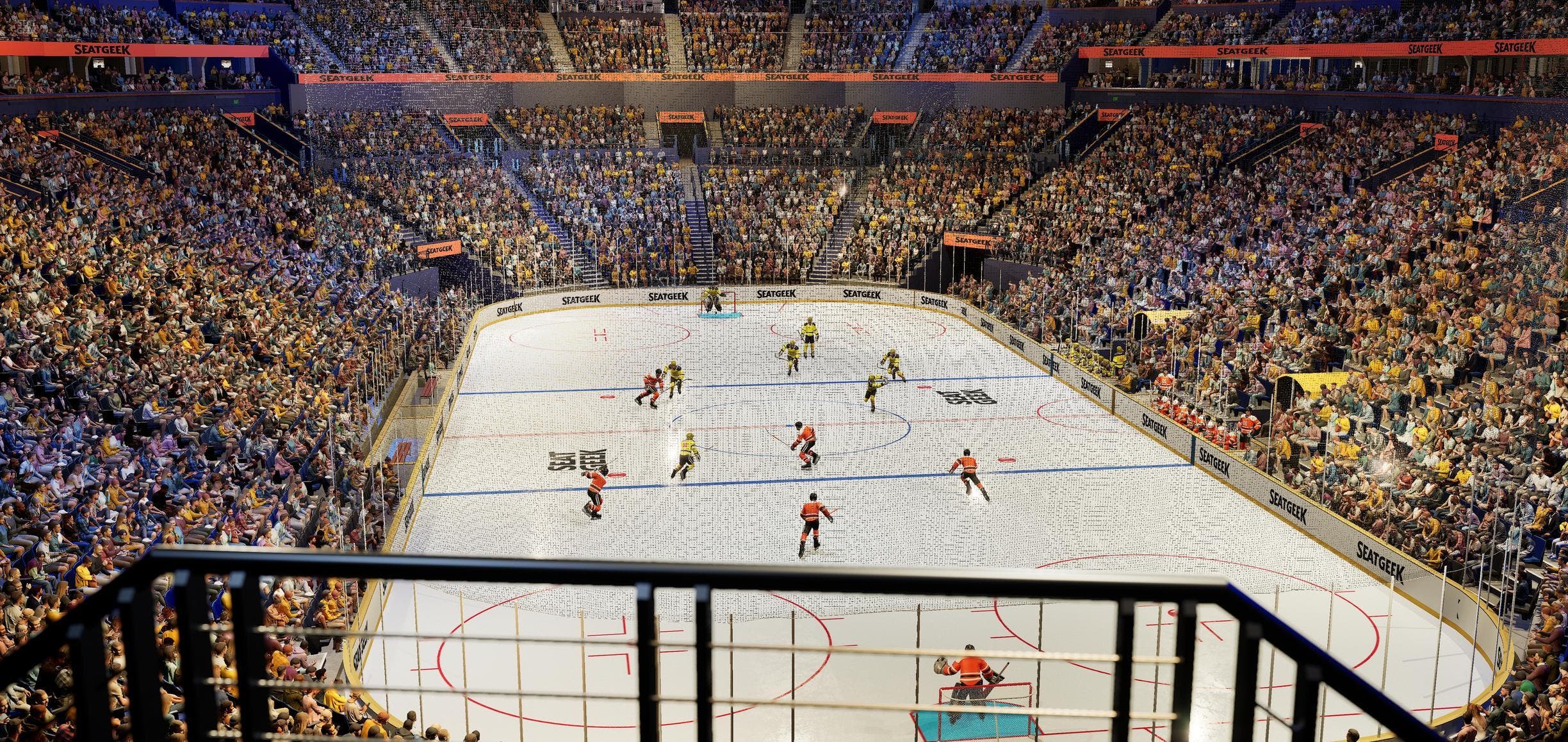 Bridgestone Arena - Section All Inclusive Zone Sro Seat View