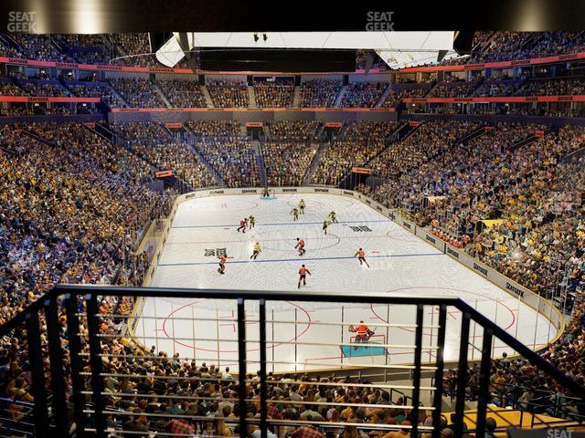 Bridgestone Arena - Section All Inclusive Zone Sro Seat View
