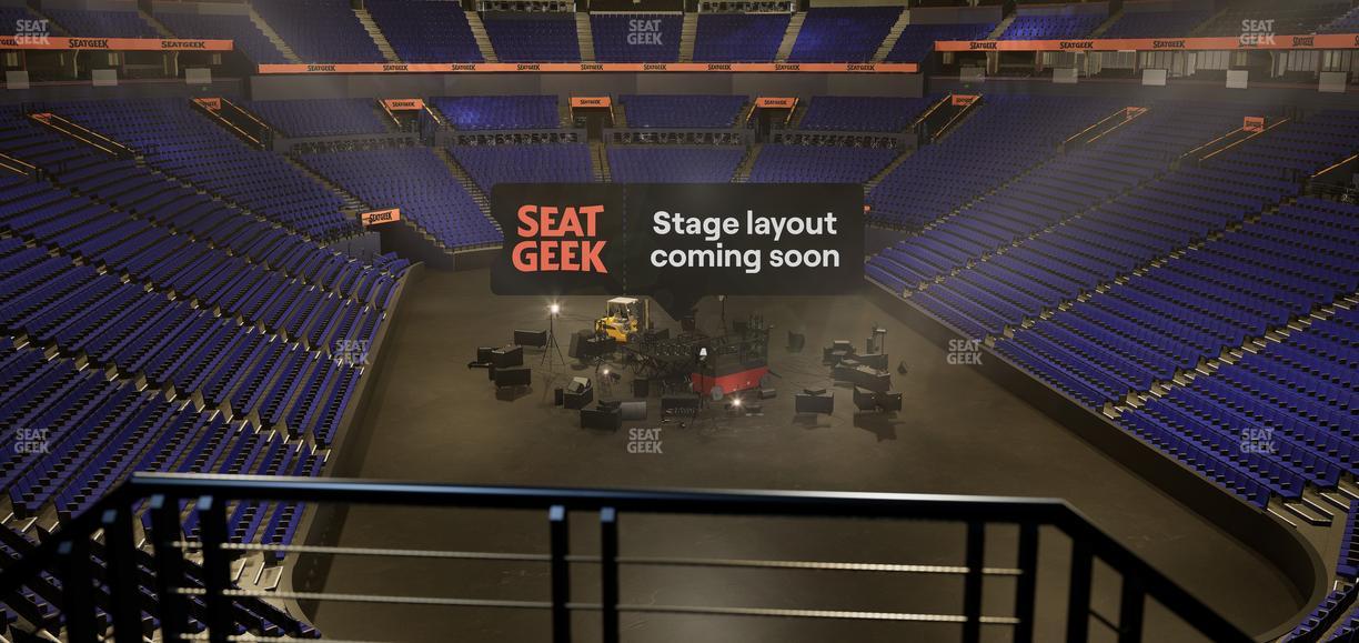 Bridgestone Arena - Section All Inclusive Zone Sro Seat View