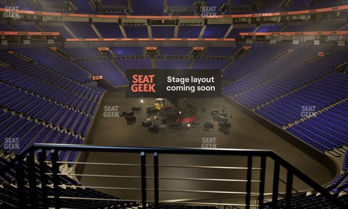 Bridgestone Arena - Section All Inclusive Zone Sro Seat View