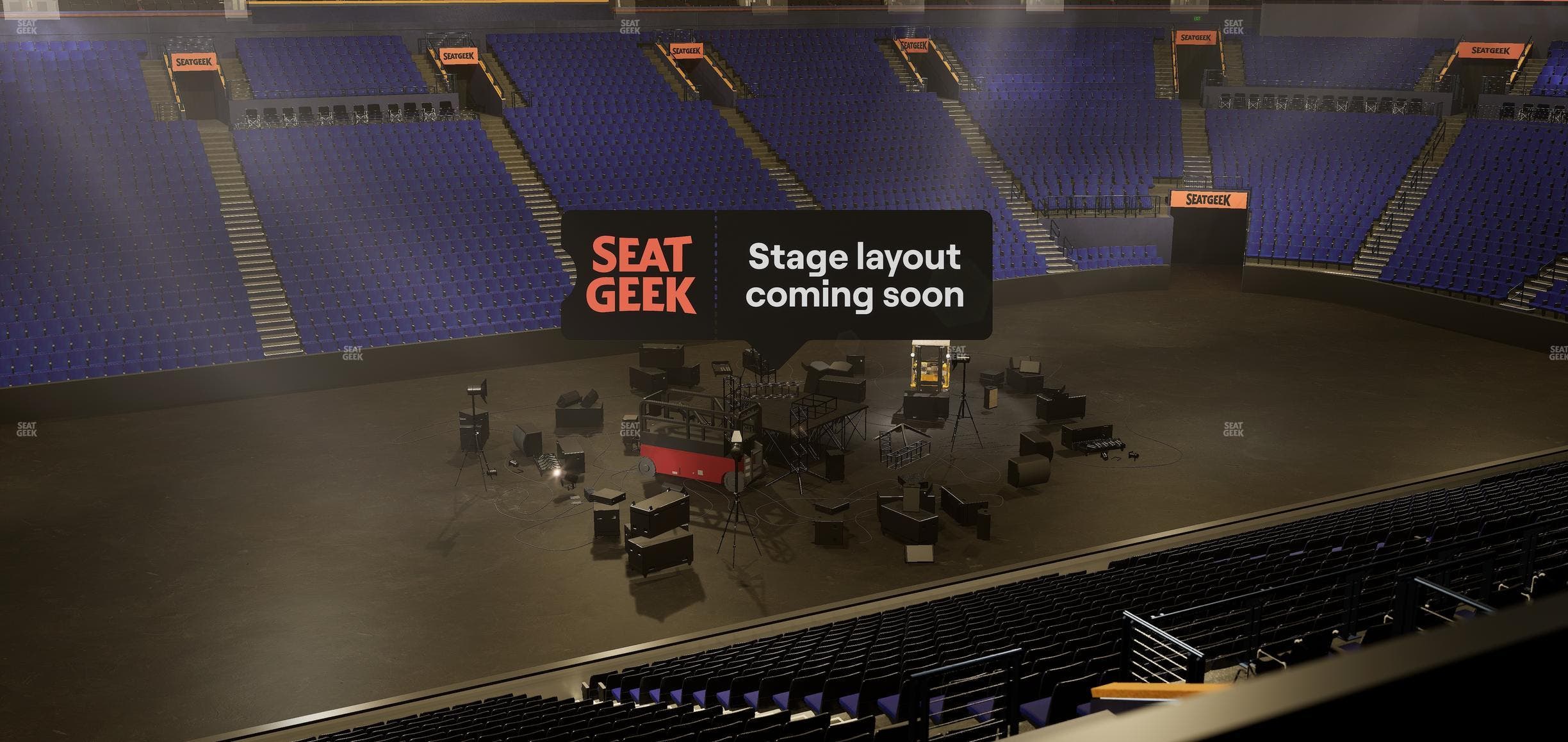 Bridgestone Arena - Section California Closet Studio Seat View