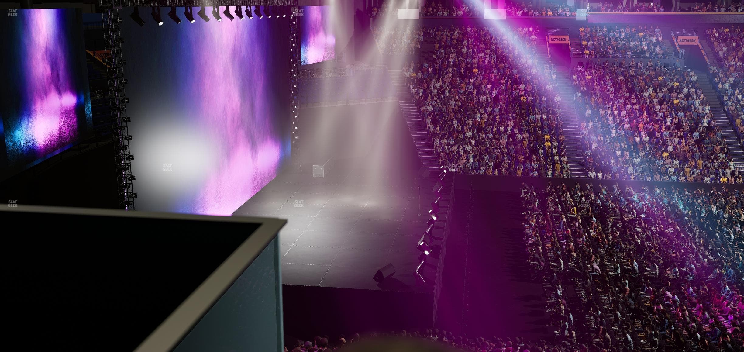 Bridgestone Arena - Section California Closet Studio Seat View