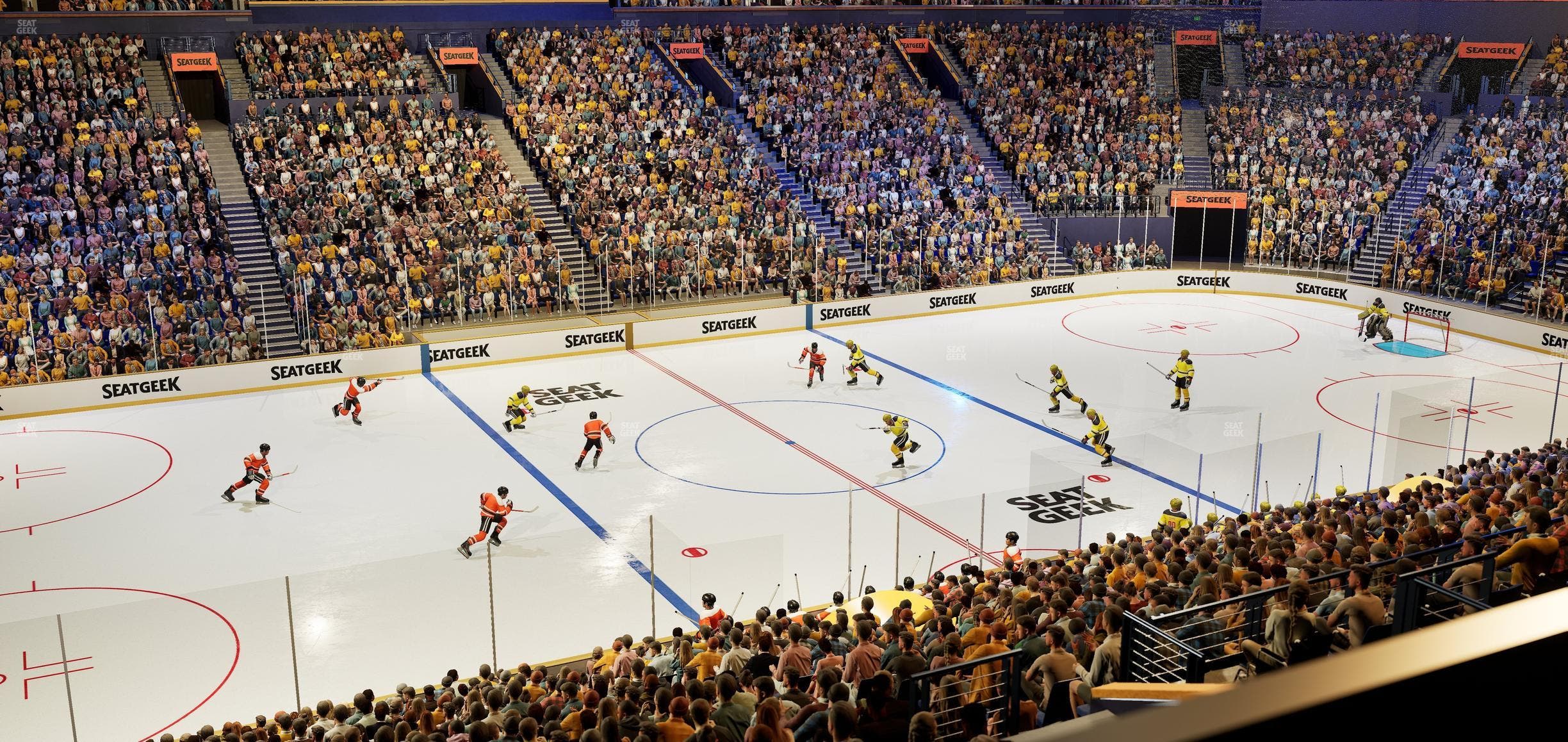 Bridgestone Arena - Section California Closet Studio Seat View