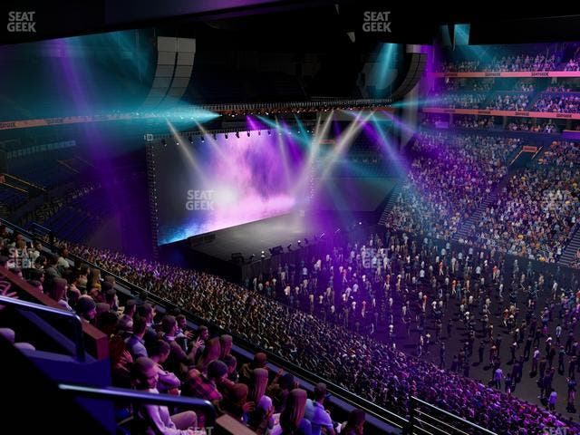 Bridgestone Arena - Section Club 218 Seat View Bridgestone Arena - Section Club 218 Seat View