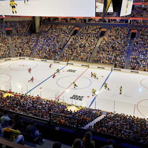 Bridgestone Arena - Section Club 218 Seat View