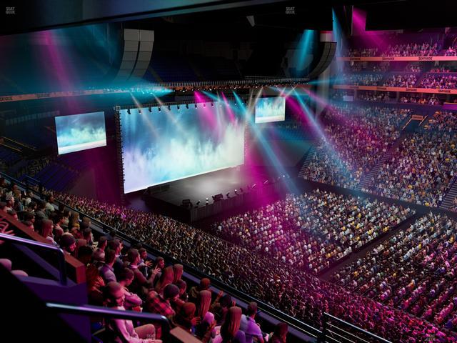 Bridgestone Arena - Section Club 218 Seat View Bridgestone Arena - Section Club 218 Seat View