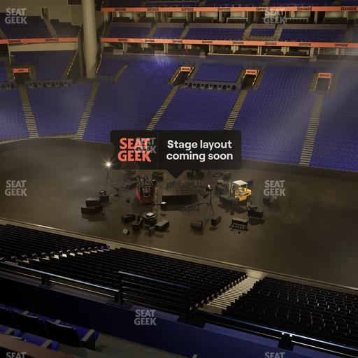 Bridgestone Arena - Section Club 218 Seat View