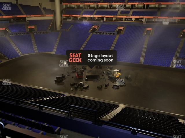 Bridgestone Arena - Section Club 218 Seat View