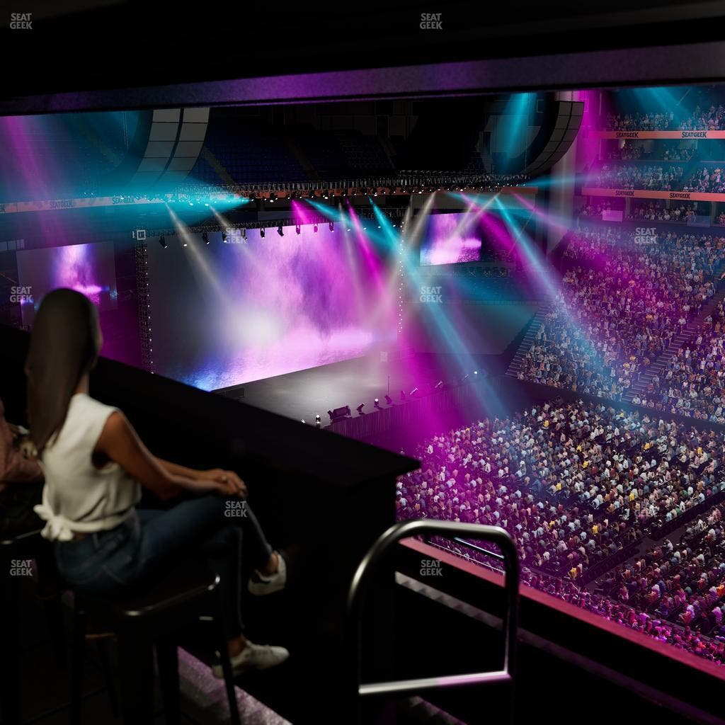 Bridgestone Arena - Section Club 218 Seat View