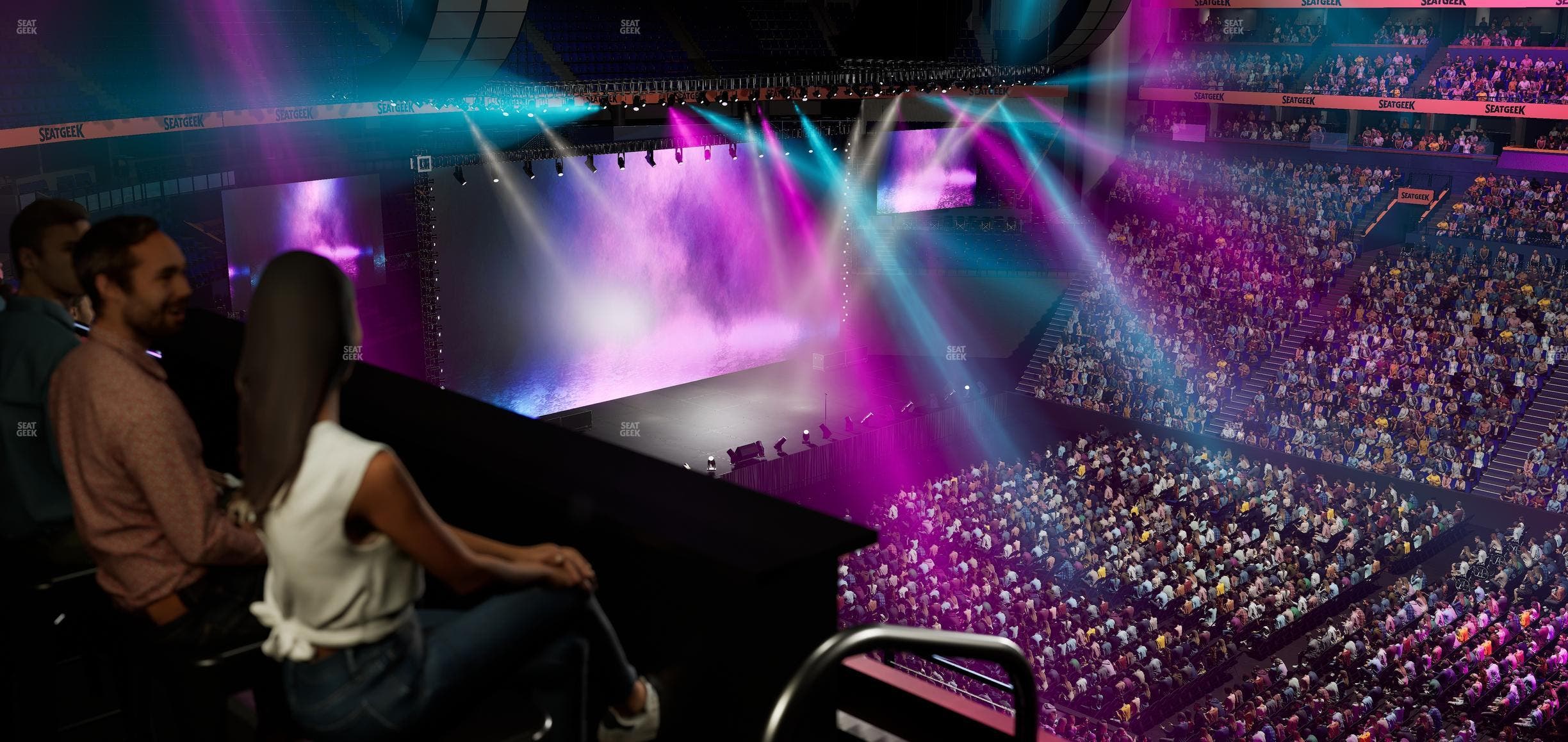 Bridgestone Arena - Section Club 218 Seat View