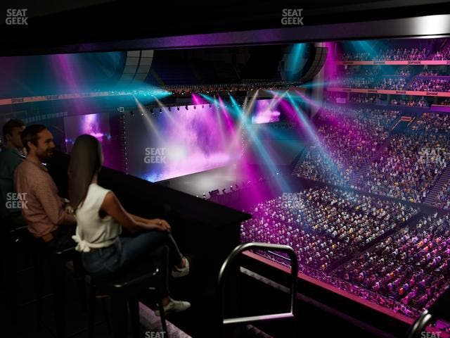Bridgestone Arena - Section Club 218 Seat View
