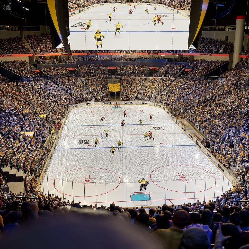 Bridgestone Arena - Section Club 224 Seat View