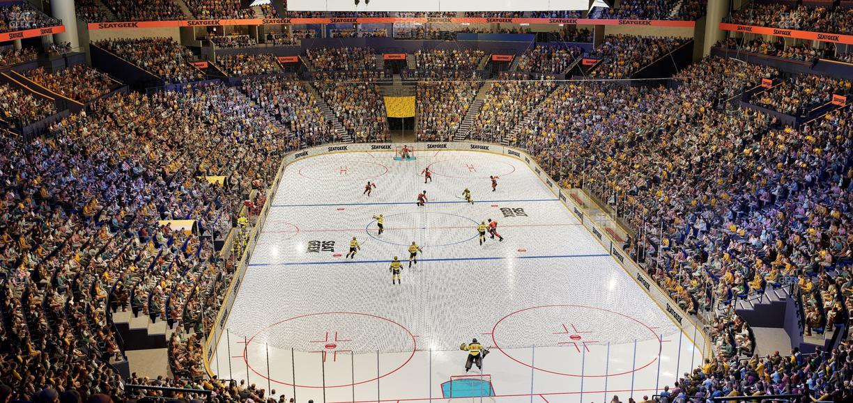 Bridgestone Arena - Section Club 224 Seat View