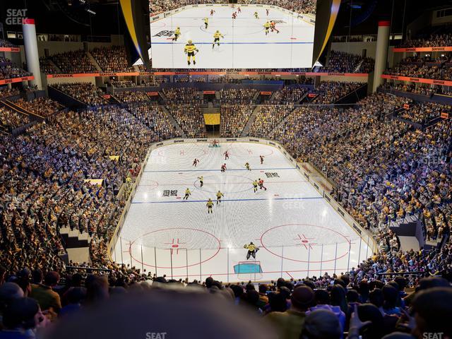 Bridgestone Arena - Section Club 224 Seat View