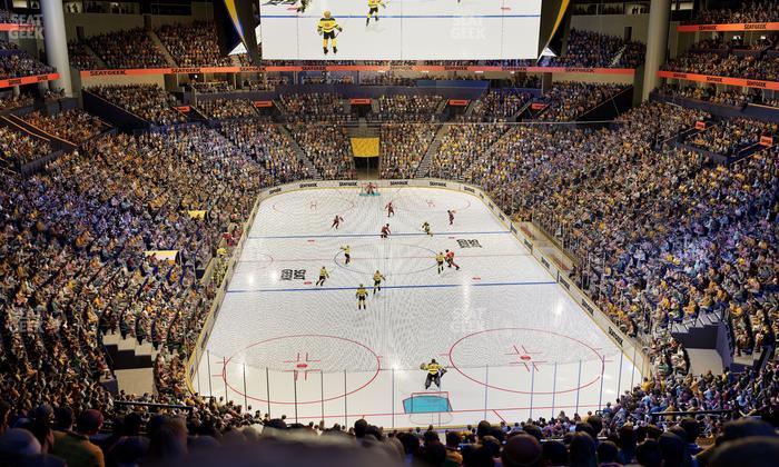 Bridgestone Arena - Section Club 224 Seat View