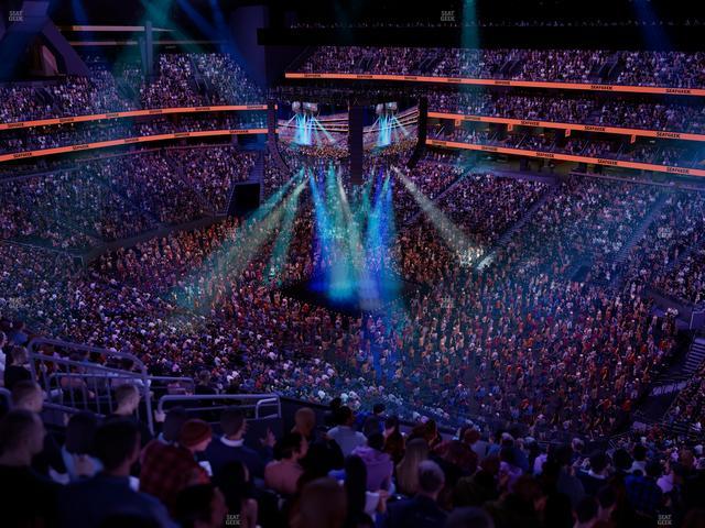 Bridgestone Arena - Section Club 224 Seat View