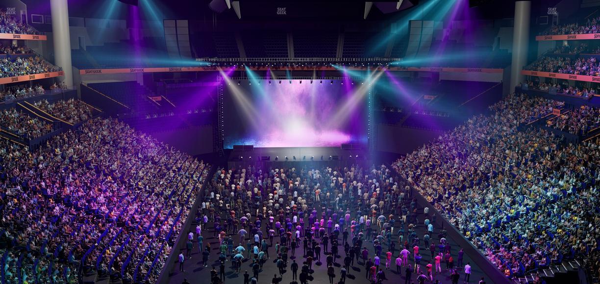 Bridgestone Arena - Section Club 224 Seat View