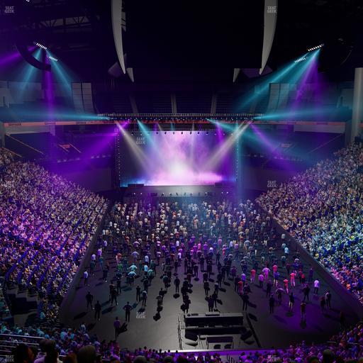 Bridgestone Arena - Section Club 224 Seat View