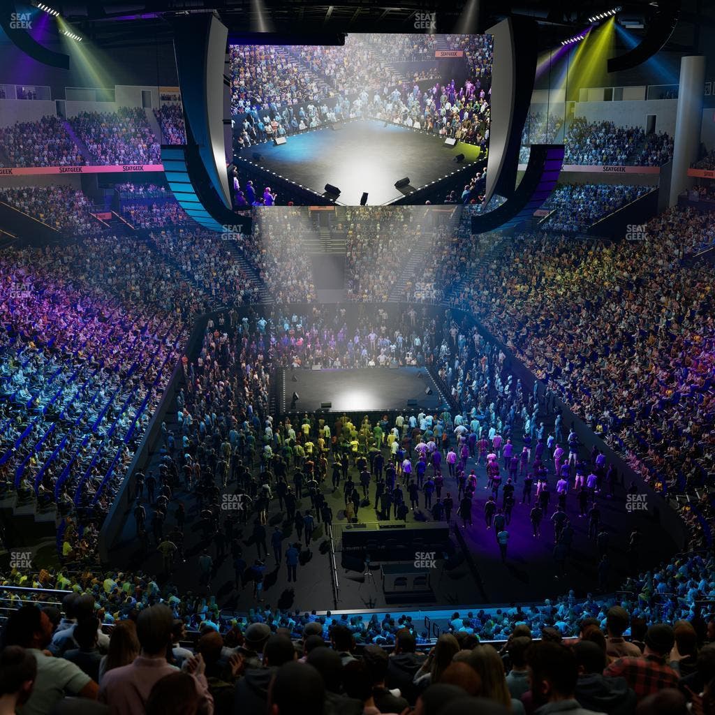 Bridgestone Arena - Section Club 224 Seat View
