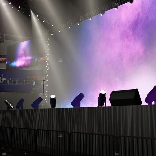 Bridgestone Arena - Section Floor 1 Seat View
