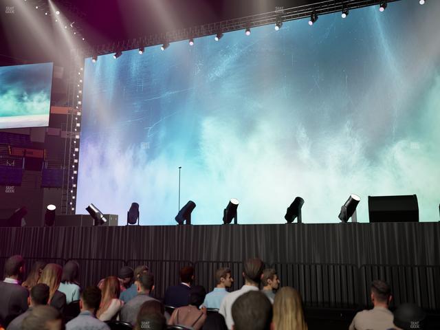 Bridgestone Arena - Section Floor 1 Seat View Bridgestone Arena - Section Floor 1 Seat View