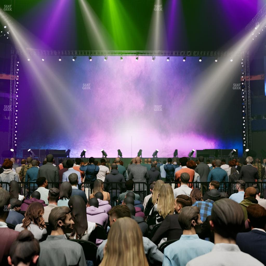 Bridgestone Arena - Section Floor 2 Seat View