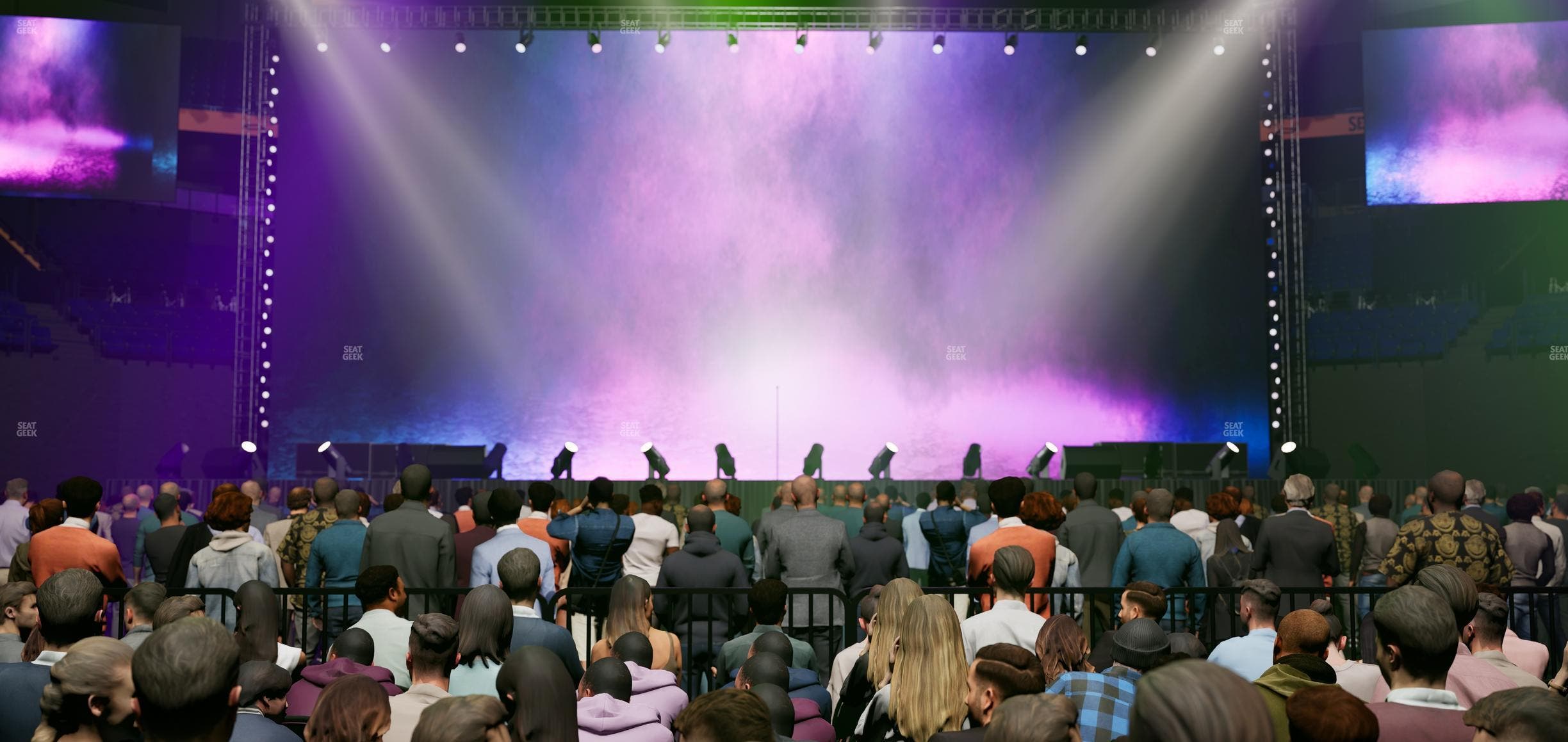 Bridgestone Arena - Section Floor 2 Seat View