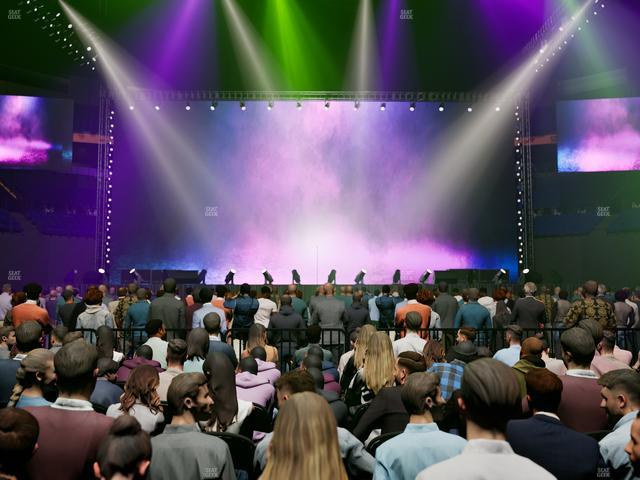 Bridgestone Arena - Section Floor 2 Seat View