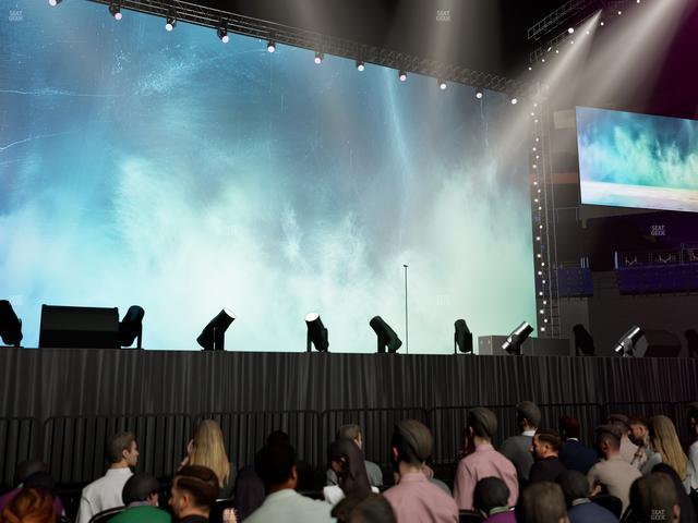 Bridgestone Arena - Section Floor 2 Seat View Bridgestone Arena - Section Floor 2 Seat View