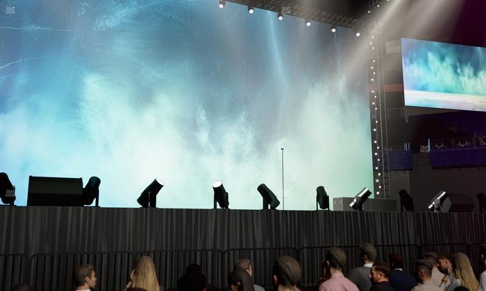 Bridgestone Arena - Section Floor 2 Seat View