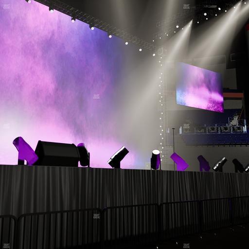 Bridgestone Arena - Section Floor 3 Seat View