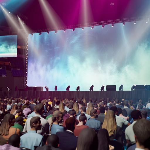 Bridgestone Arena - Section Floor 3 Seat View