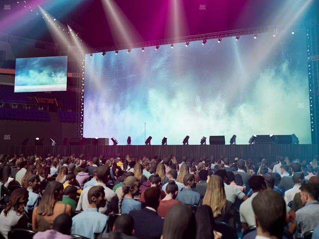 Bridgestone Arena - Section Floor 3 Seat View Bridgestone Arena - Section Floor 3 Seat View