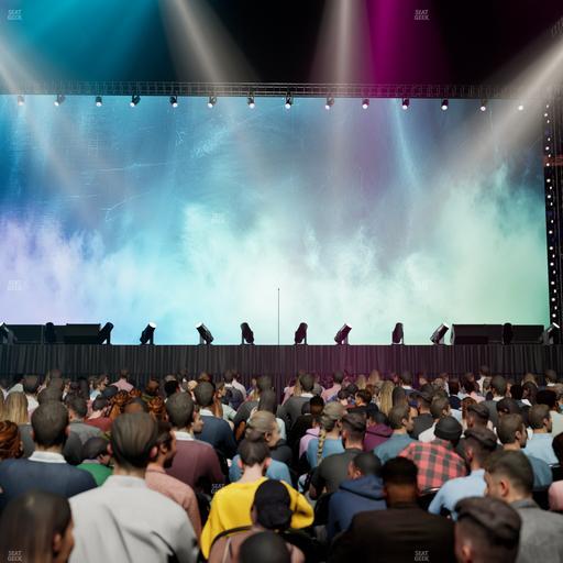 Bridgestone Arena - Section Floor 4 Seat View