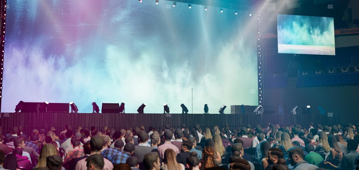 Bridgestone Arena - Section Floor 5 Seat View