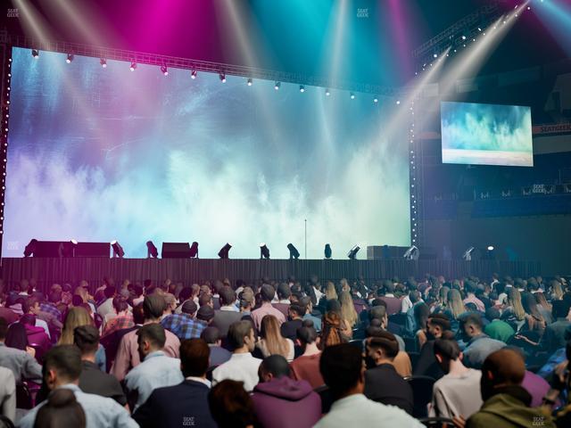 Bridgestone Arena - Section Floor 5 Seat View Bridgestone Arena - Section Floor 5 Seat View